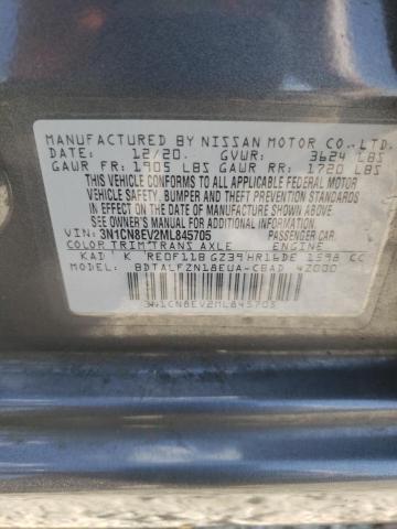 2021 NISSAN VERSA SV 3N1CN8EV2ML845705