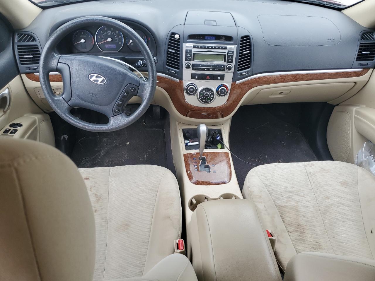 Lot #3282579866 2008 HYUNDAI SANTA FE GLS