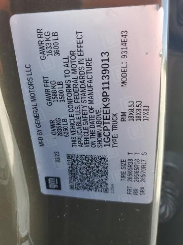 2023 CHEVROLET COLORADO T 1GCPTEEK9P1139013