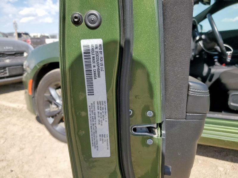 2023 DODGE CHARGER SX 2C3CDXJG5PH589840