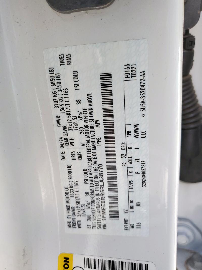 2024 FORD BRONCO RAP #3261926476