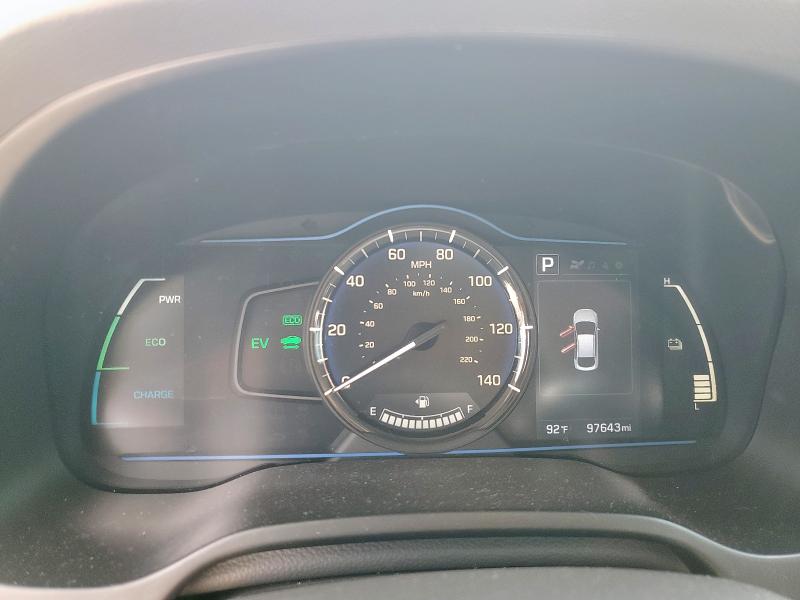 2017 HYUNDAI IONIQ BLUE KMHC65LC7HU043569