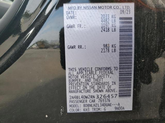 2024 NISSAN ALTIMA SV - 1N4BL4DW2RN326457