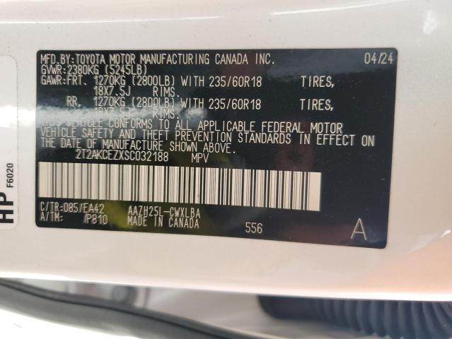 2025 LEXUS NX 350H BA 2T2AKCEZXSC032188