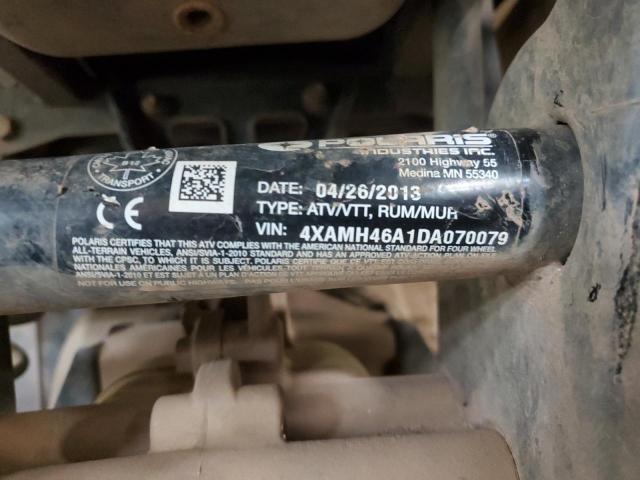 2013 POLARIS SPORTSMAN 4XAMH46A1DA070079