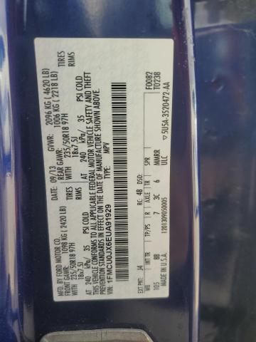 2014 FORD ESCAPE TIT - 1FMCU0JX6EUA91929