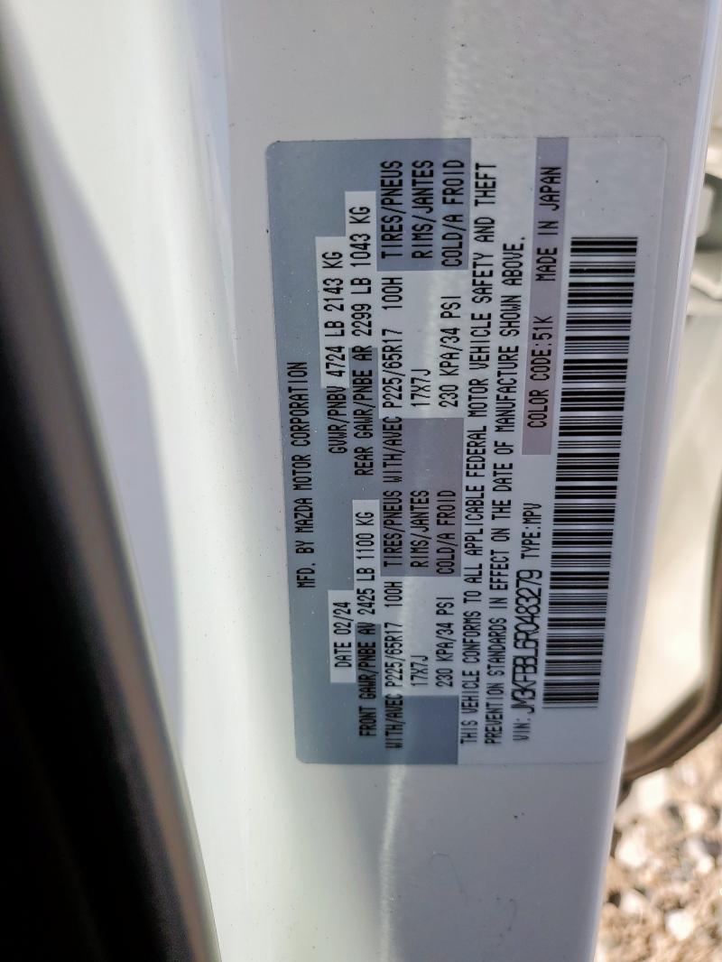 2024 MAZDA CX-5 SELEC - JM3KFBBL6R0483279