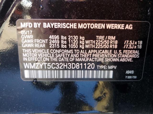 2017 MINI COOPER S C WMZYT5C32H3D81120