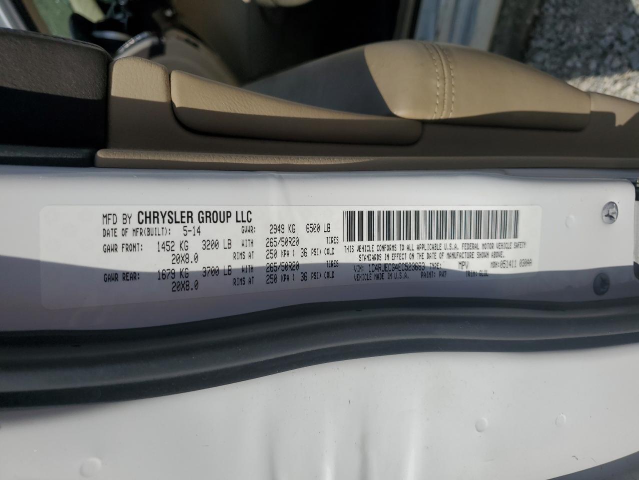 JEEP GRAND CHEROKEE OVERLAND