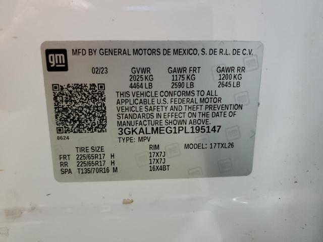 2023 GMC TERRAIN SL 3GKALMEG1PL195147