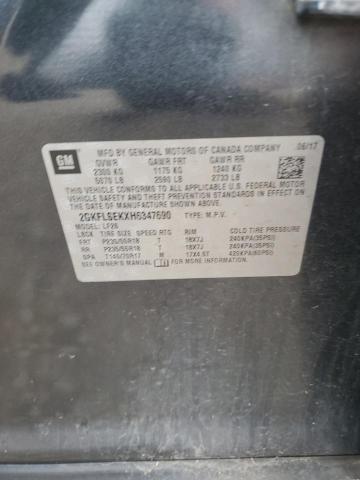 2017 GMC TERRAIN SL - 2GKFLSEKXH6347690