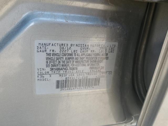 2012 NISSAN SENTRA 2.0 - 3N1AB6AP4CL783976