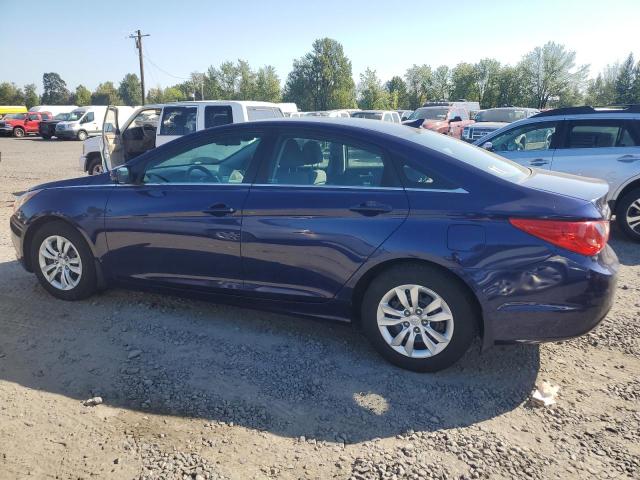 HYUNDAI SONATA GLS 2011 blue  gas 5NPEB4AC5BH247178 photo #3