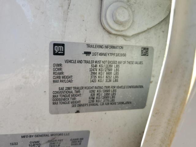 2023 GMC SIERRA K25 1GT49NEY7PF181950