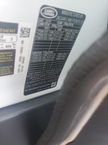 2020 LAND ROVER RANGE ROVER SV AUTOBIOGRAPHY DYNAMIC SALGW2RE9LA596367