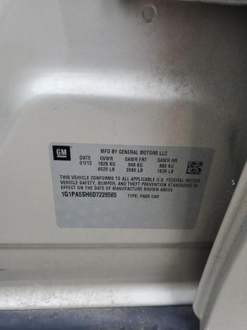 2013 CHEVROLET CRUZE LS - 1G1PA5SH6D7228585