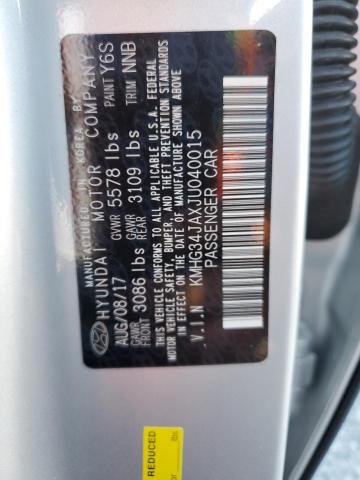 2018 GENESIS G90 PREMIUM KMHG34JAXJU040015