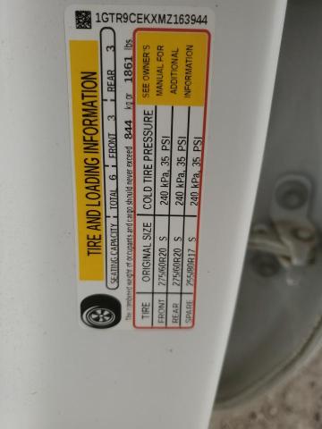 2021 GMC SIERRA K1500 ELEVATION 1GTR9CEKXMZ163944