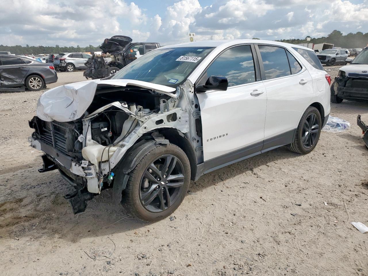 Lot #3296384653 2021 CHEVROLET EQUINOX LT