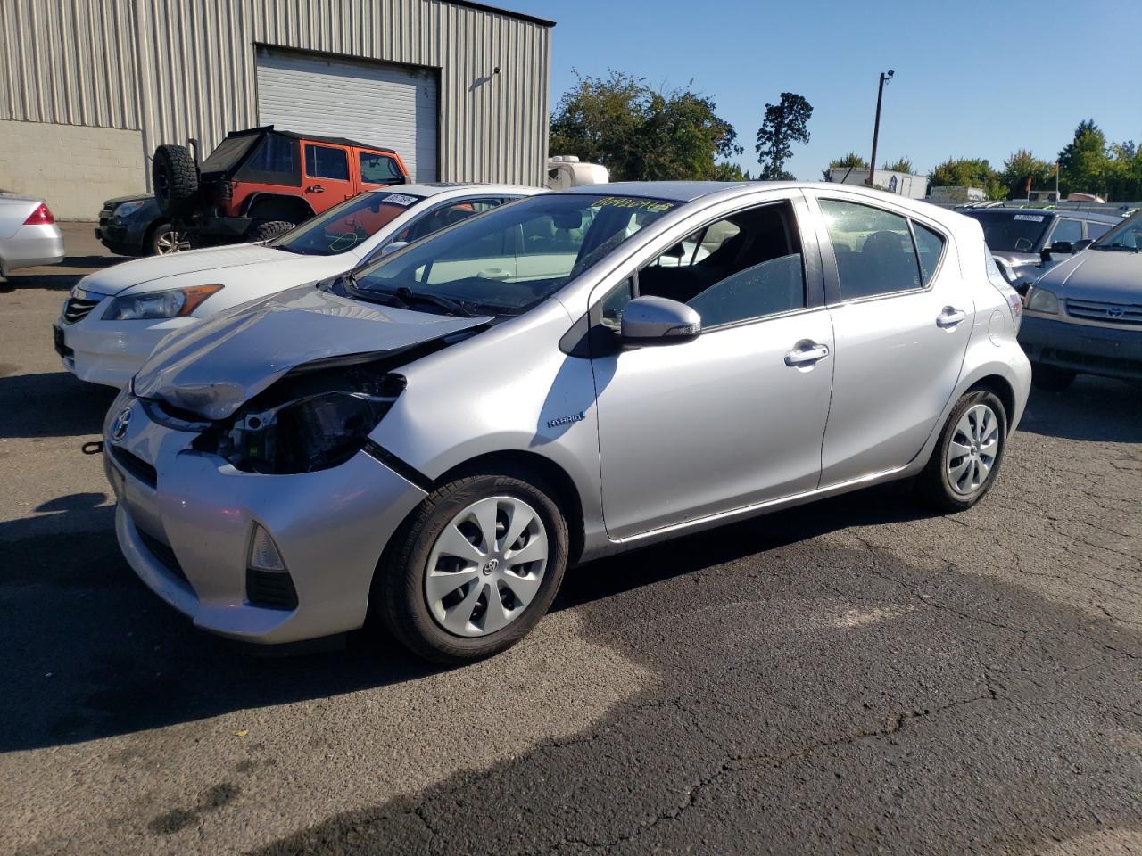 Lot #3291406136 2012 TOYOTA PRIUS C