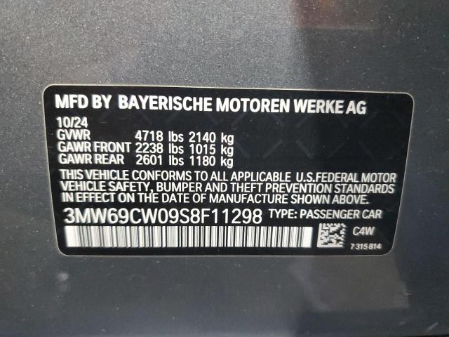 2025 BMW 330I 3MW69CW09S8F11298