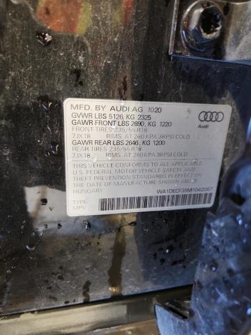 2021 AUDI Q3 PREMIUM WA1DECF39M1042067