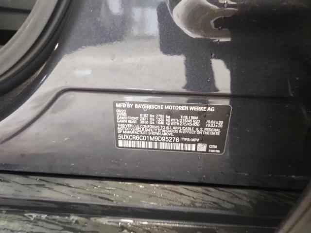 2021 BMW X5 XDRIVE4 - 5UXCR6C01M9D95276