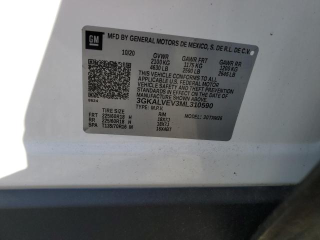 2021 GMC TERRAIN SLT 3GKALVEV3ML310590