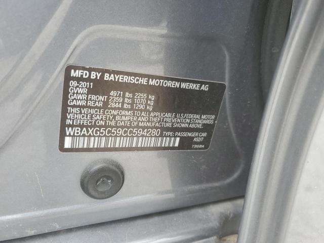 2012 BMW 528 I - WBAXG5C59CC594280