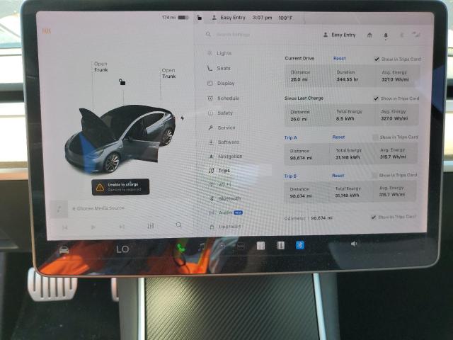 2019 TESLA MODEL 3 5YJ3E1EB7KF441319