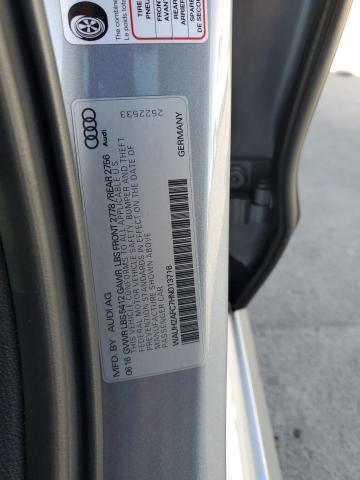 2017 AUDI A6 PRESTIG WAUH2AFC7HN013716