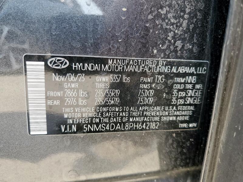 2023 HYUNDAI SANTA FE L 5NMS4DAL8PH642182