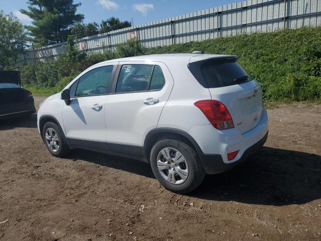 CHEVROLET TRAX LS 2018 white  gas 3GNCJKSB4JL409599 photo #3