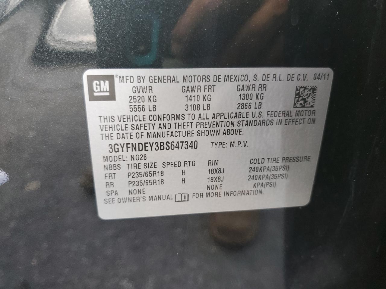 CADILLAC SRX LUXURY COLLECTION