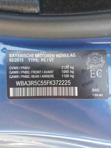 2015 BMW 435 XI WBA3R5C55FK372225