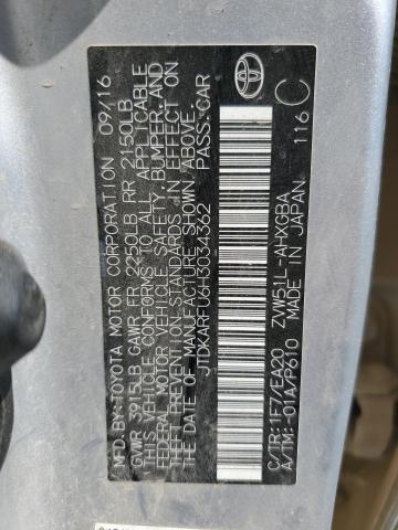 2017 TOYOTA PRIUS - JTDKARFU6H3034362