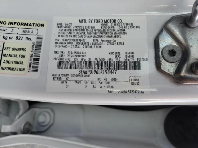 2020 FORD FUSION SE #3277381350