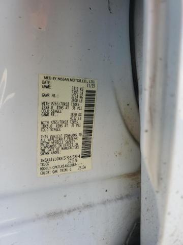 2019 NISSAN TITAN S 1N6AA1EJ0KN534594