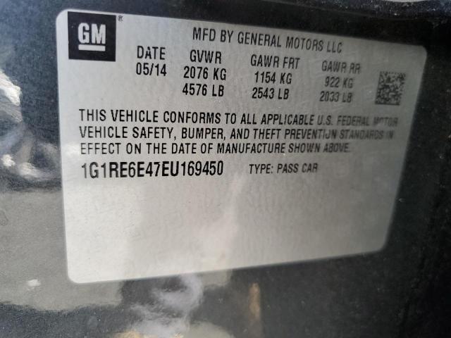 2014 CHEVROLET VOLT - 1G1RE6E47EU169450