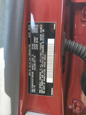 2015 VOLVO S60 PREMIER YV1612TK5F2366186