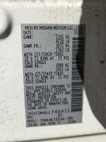 2020 NISSAN ROGUE S - 5N1AT2MV6LC746951