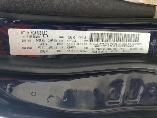 2015 DODGE DURANGO CI 1C4RDHEG0FC120047