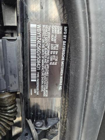 2016 BMW I3 REX WBY1Z4C56GV508431