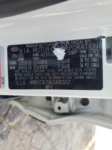 2020 KIA NIRO TOURI KNDCC3LC4L5435557