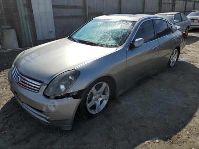 INFINITI G35 2004 silver sedan 4d gas JNKCV51E84M615415 photo #1