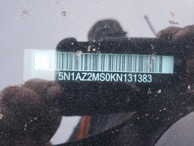 2019 NISSAN MURANO S 5N1AZ2MS0KN131383