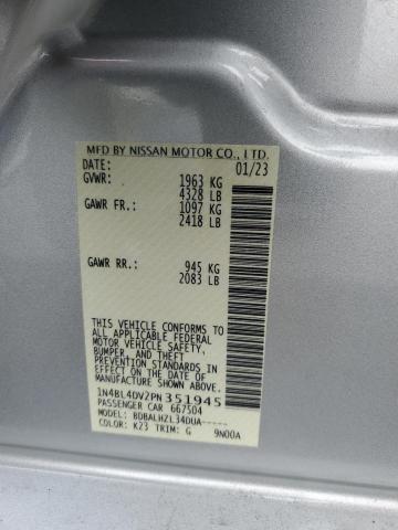 2023 NISSAN ALTIMA SV #3290317952