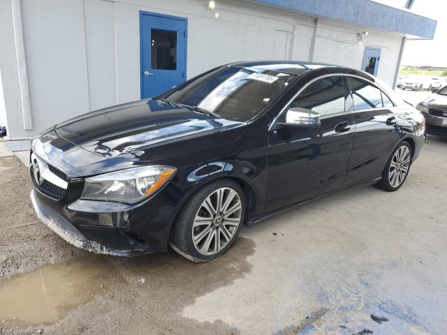 MERCEDES-BENZ CLA 250 2018 black  gas WDDSJ4EB9JN650298 photo #1