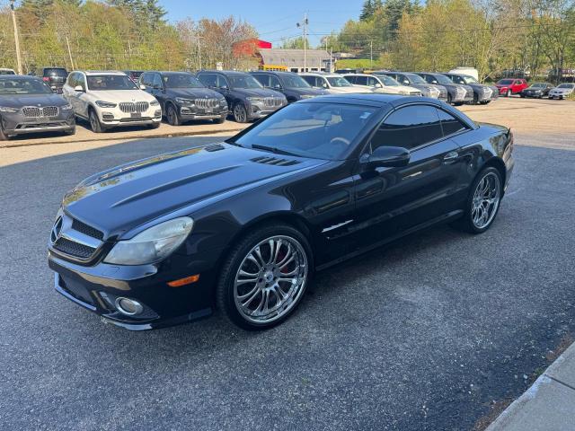 MERCEDES-BENZ SL 550 2009 black converti gas WDBSK71F69F148290 photo #3