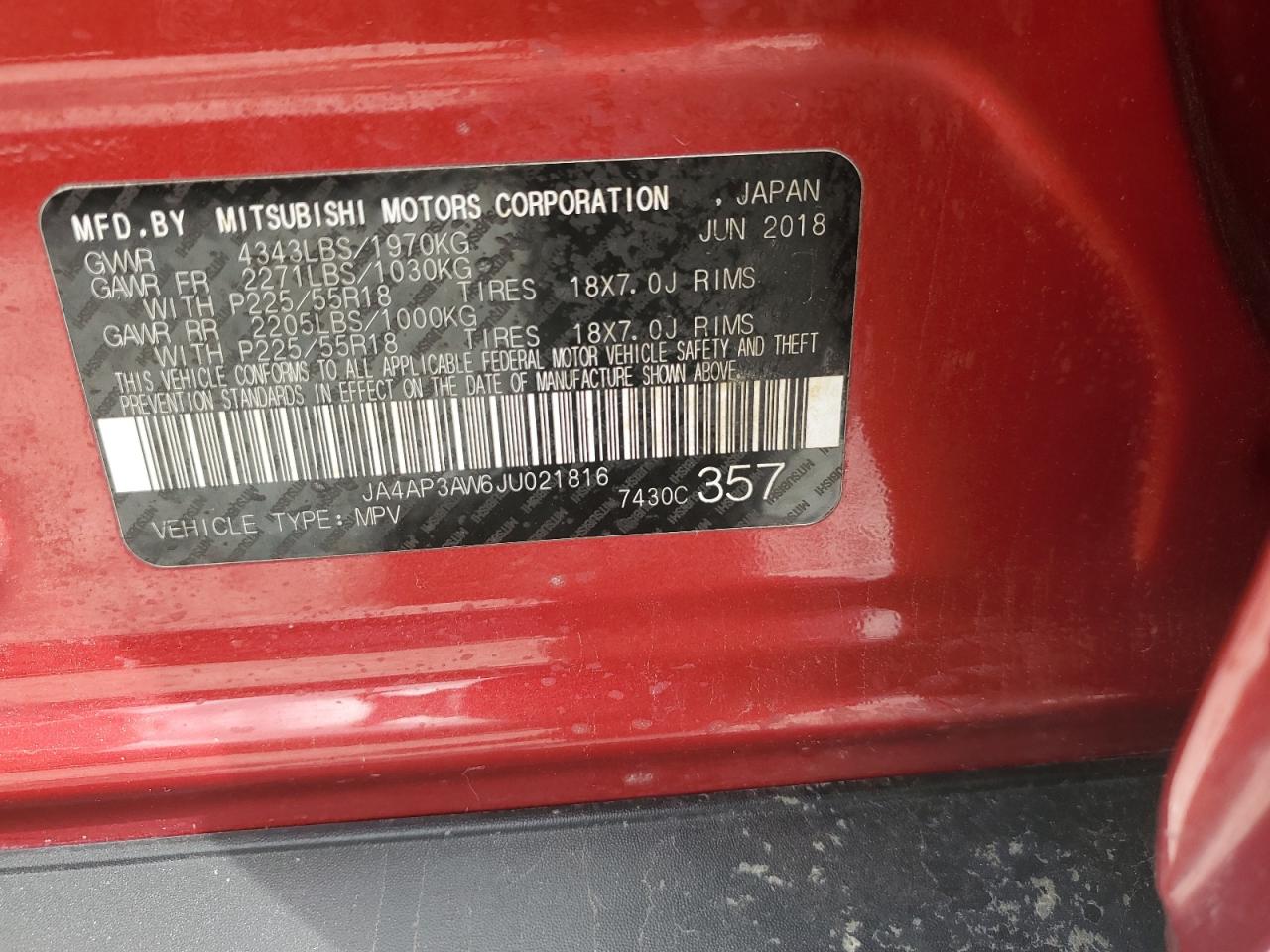 MITSUBISHI OUTLANDER ES